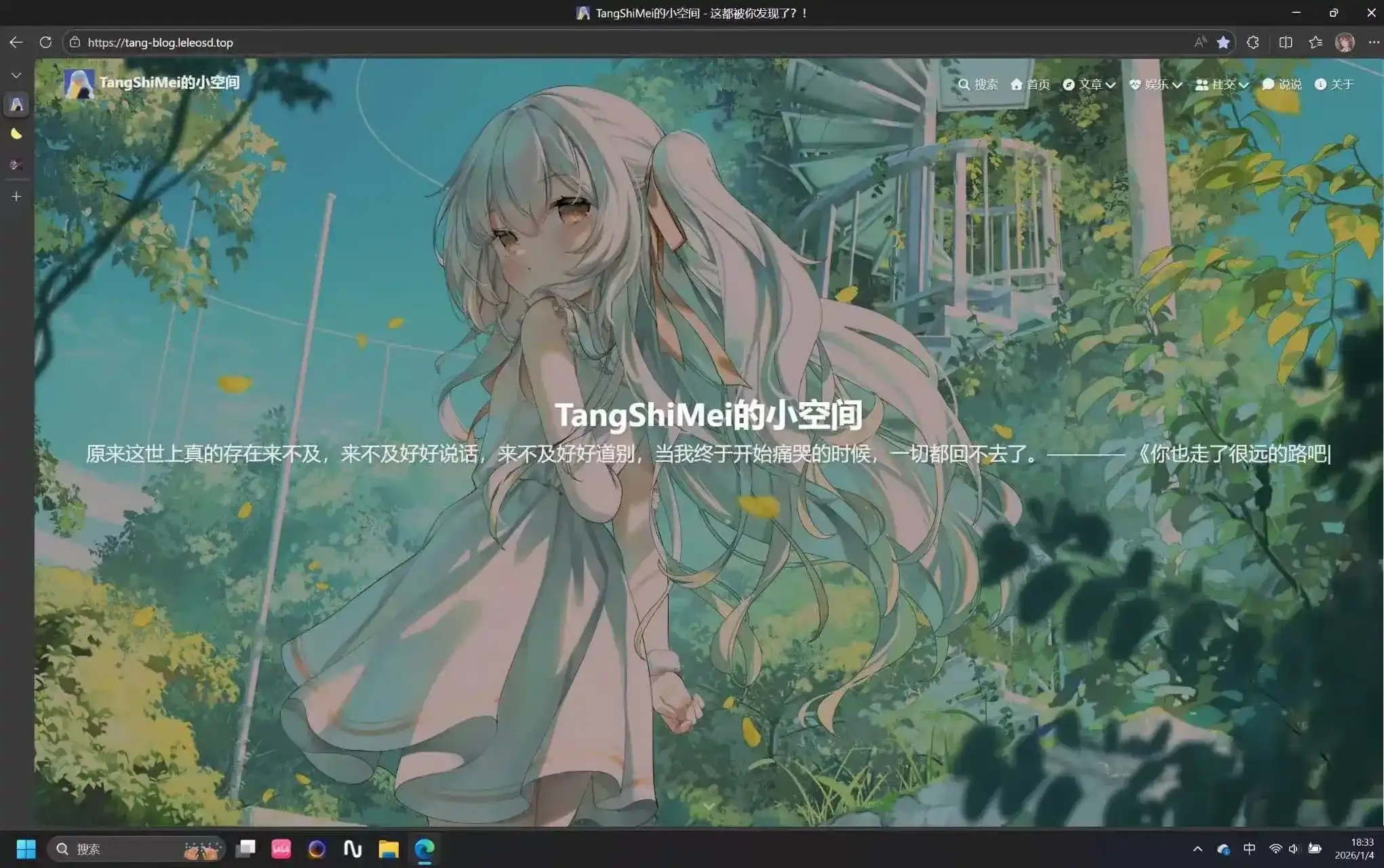 TangShiMei的小空间