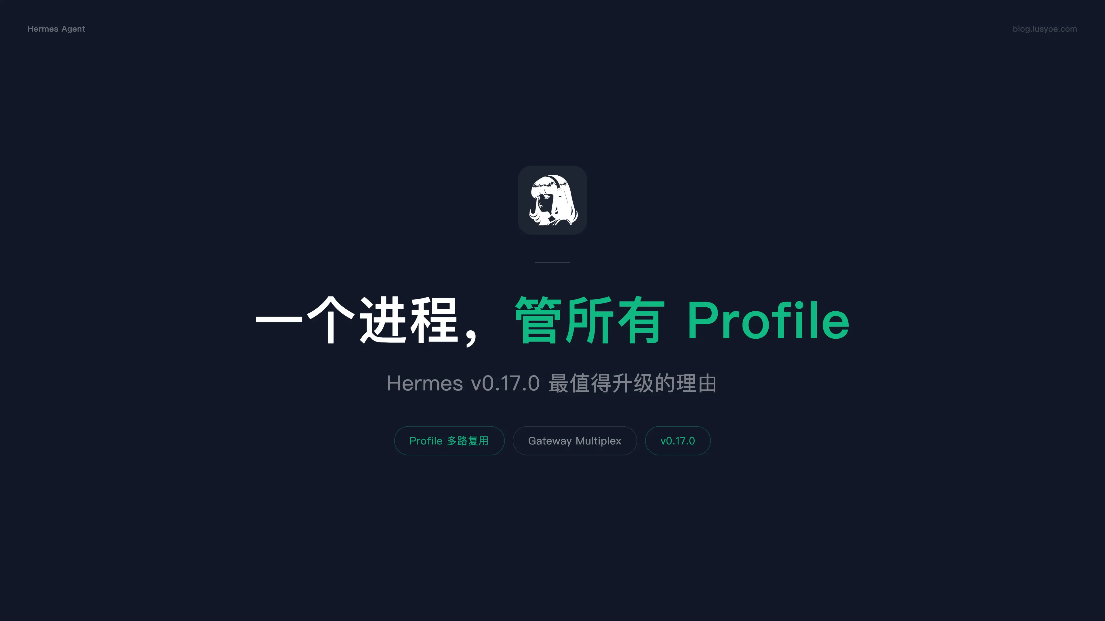 Hermes v0.17.0 最值得升级的理由:一个进程,管所有 Profile