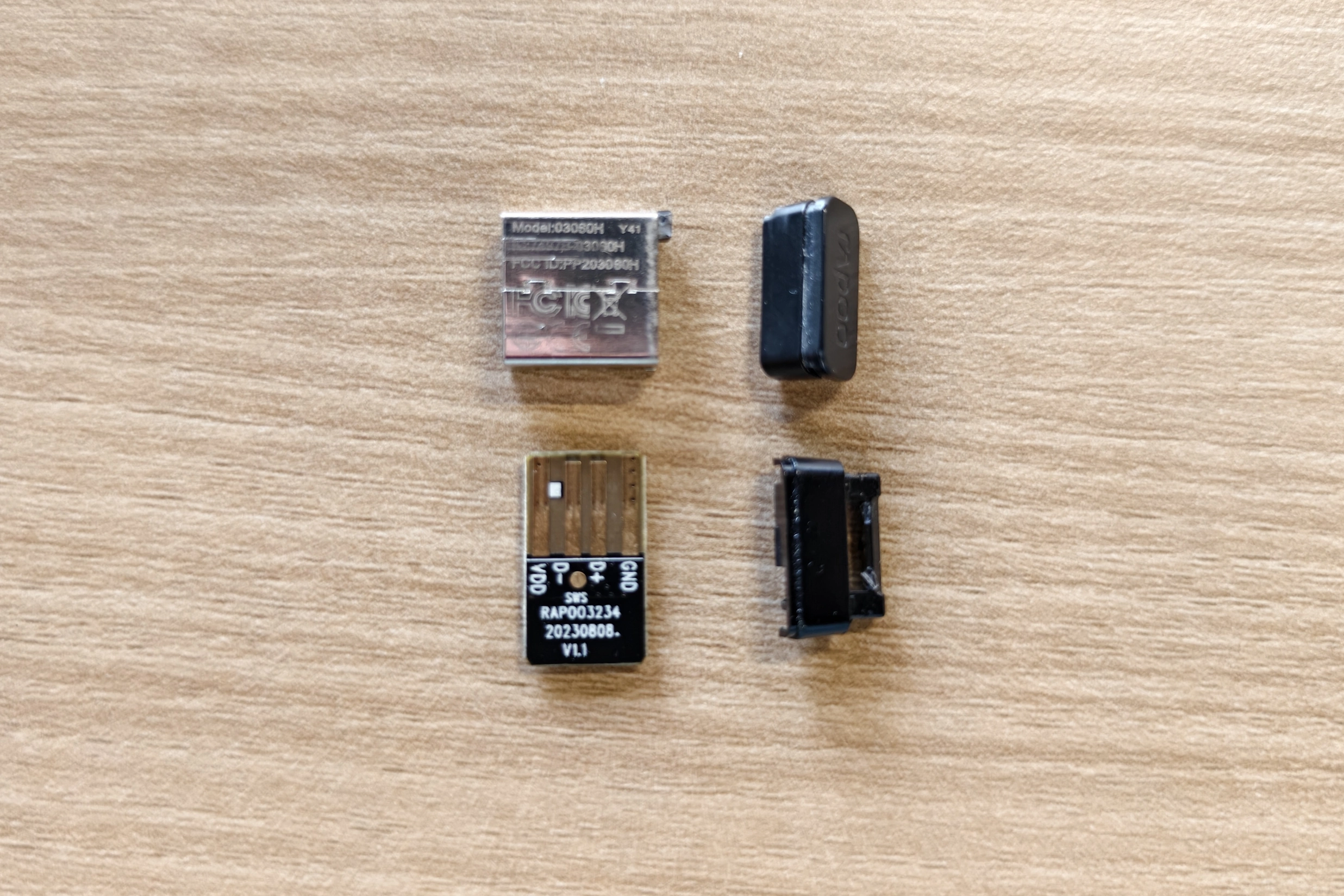 鼠标USB接收器裂开了